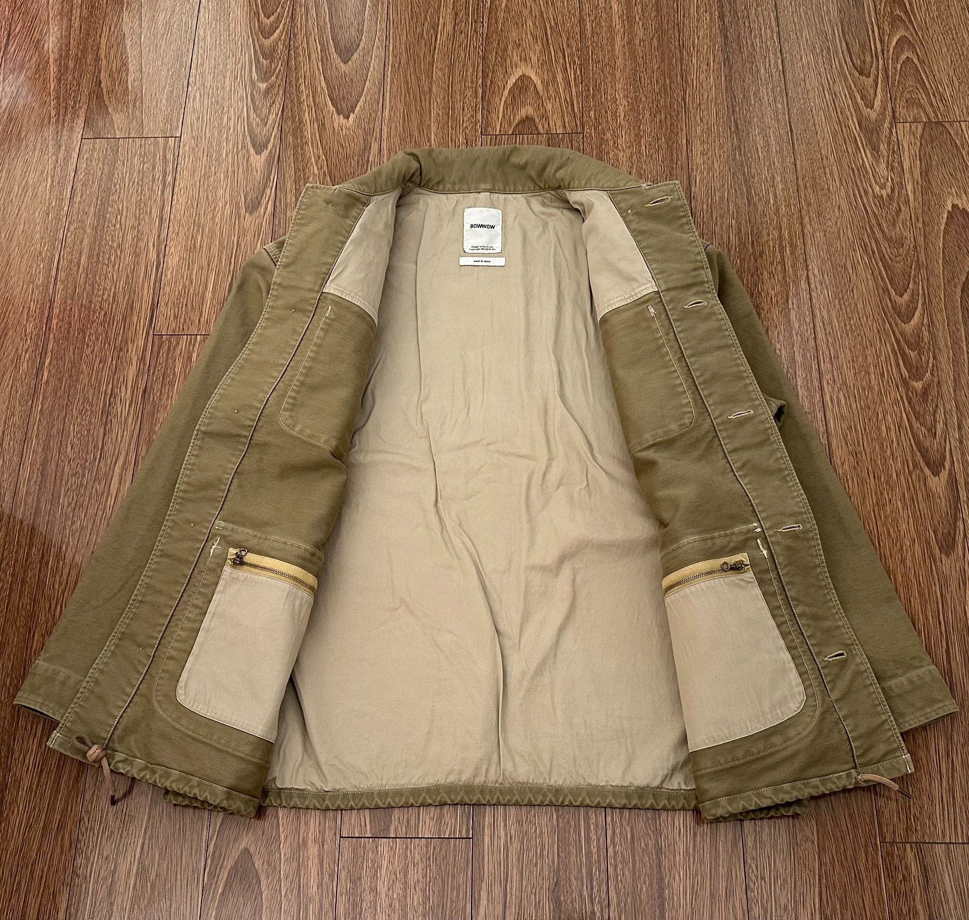 Bow3ry Bowwow Warden Multi-Pocket Distressed Jacket Size US XL / EU 56 / 4 - 2 Thumbnail