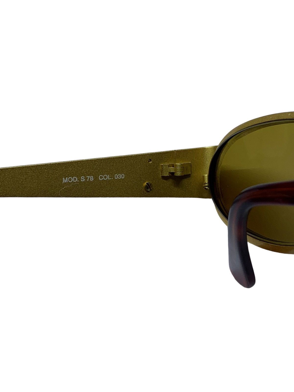 Versace Versace Gianni Versace Vintage Mod S78 Col 030 Sunglasses Size ONE SIZE - 9 Thumbnail