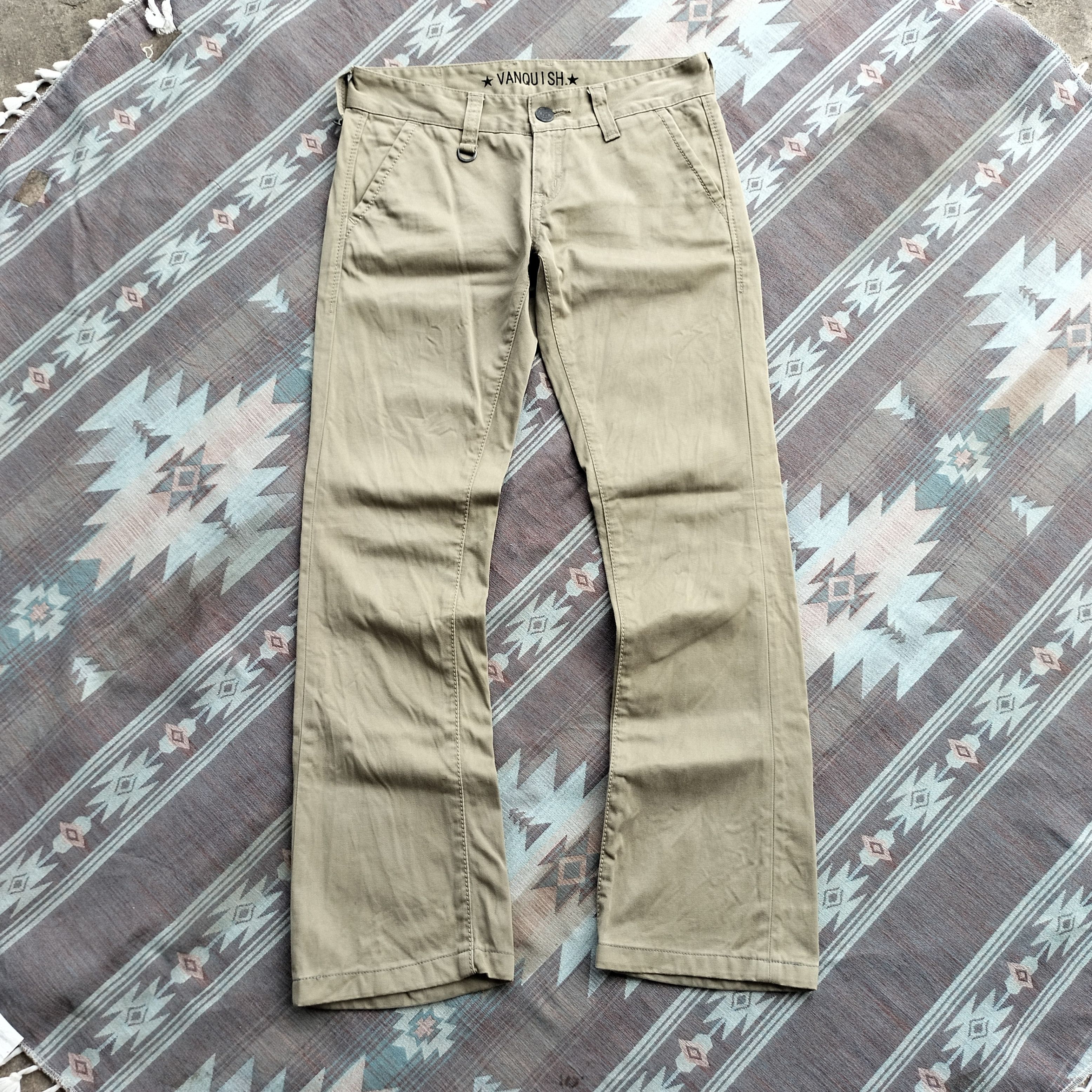 Vanquish Vanquish Gold japan flare catton pants Size US 31 - 1 Thumbnail