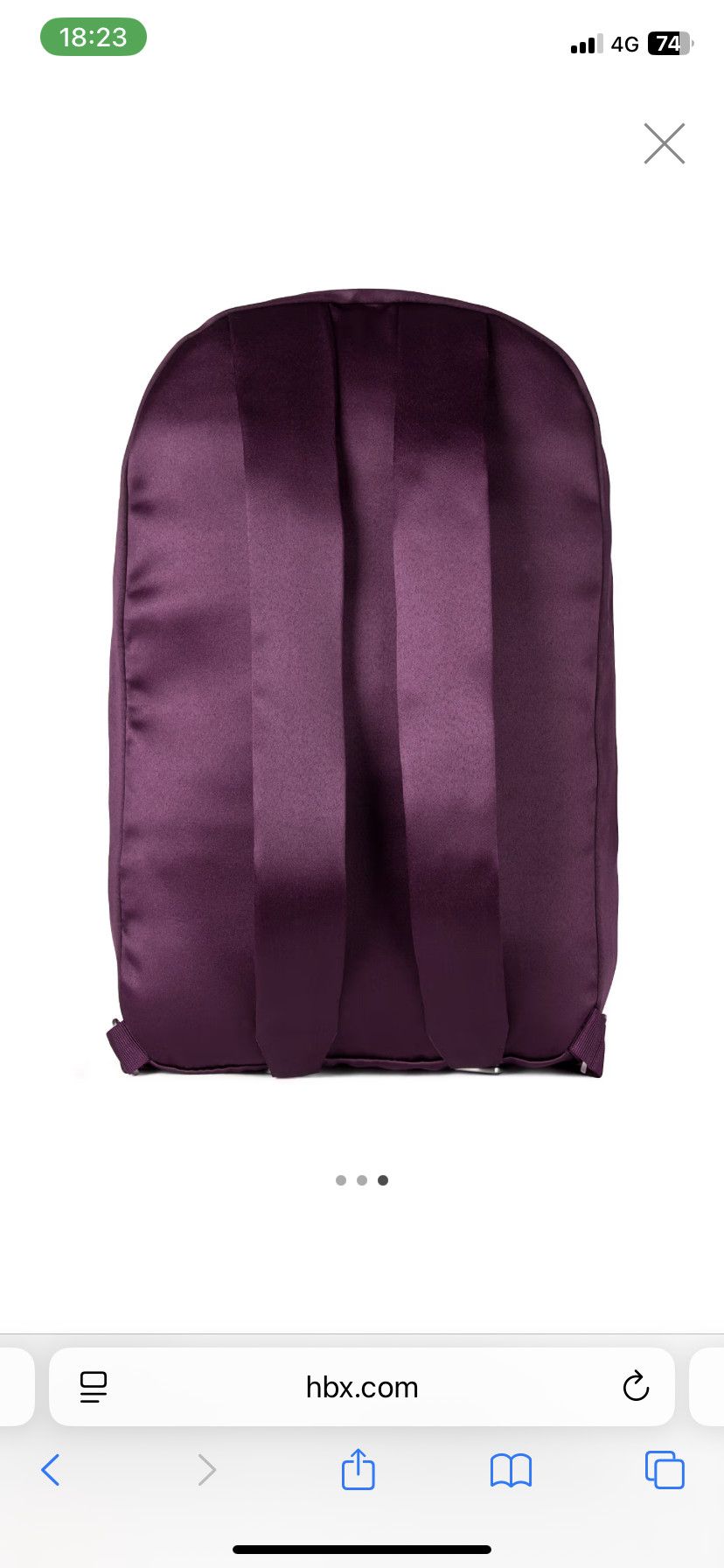 Eastpak Raf Simons x Eastpack burgundy backpack Size ONE SIZE - 7 Thumbnail
