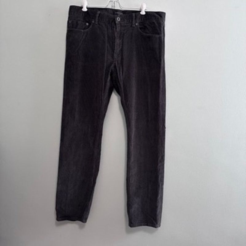 Banana Republic Banana Republic gray pima cotton corduroy pants size 35 Size US 35 - 2 Thumbnail
