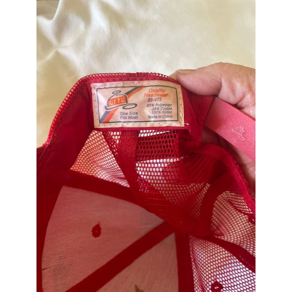 Vintage Vintage Murphy Pride Car Wash Red Mesh Trucker Hat Snapback Size ONE SIZE - 5 Thumbnail