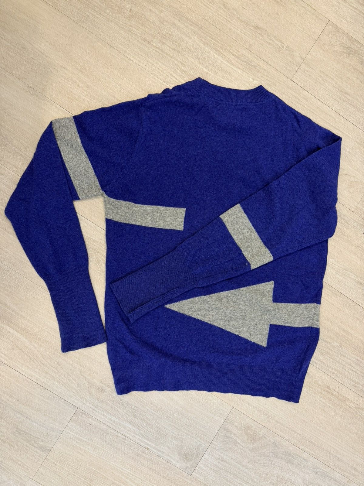 Christopher Raeburn Christopher RAEBURN Blue Knit Sweater Size US M / EU 48-50 / 2 - 2 Thumbnail