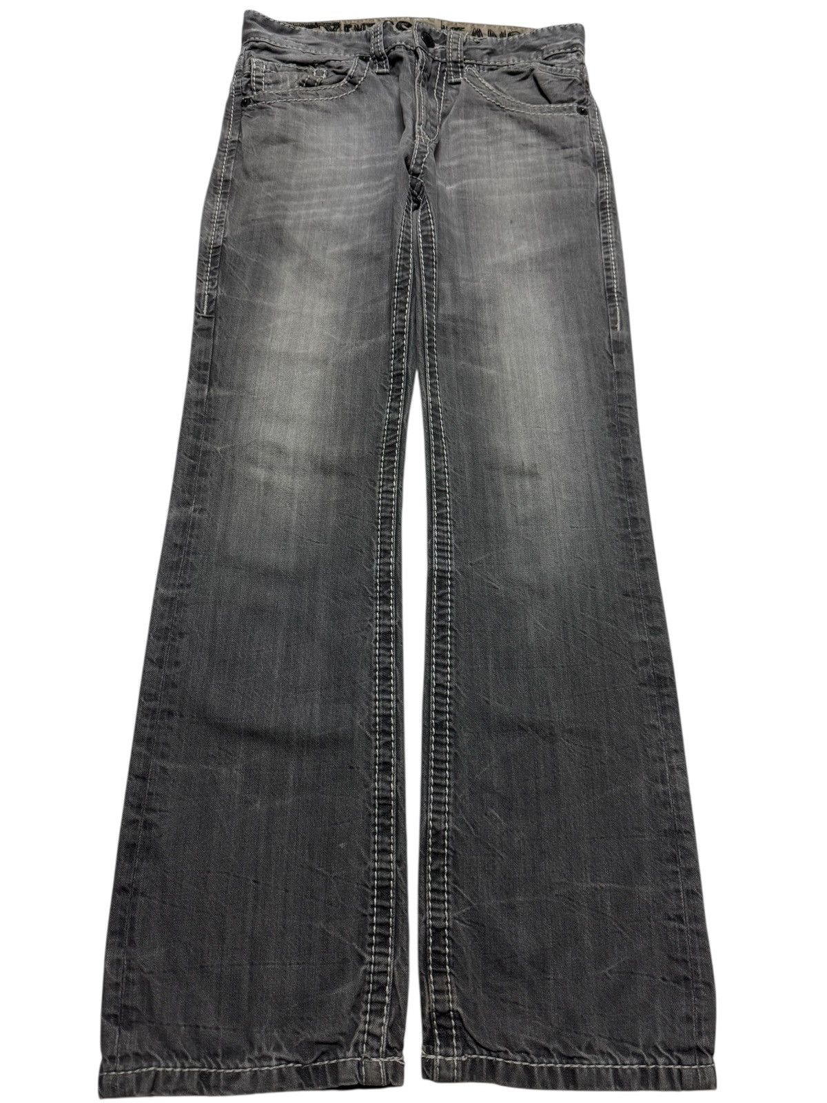 Tornado Mart 💥FLARE💥VINTAGE JAPANESE WHISKER SLIM BELL BOTTOM
