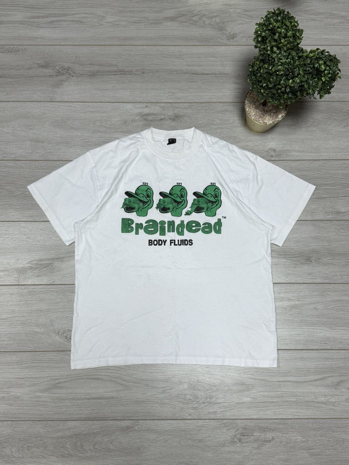 Brain Dead Brain Dead Body Fluids Shirt ducks tee Size US L / EU 52-54 / 3 - 1 Thumbnail