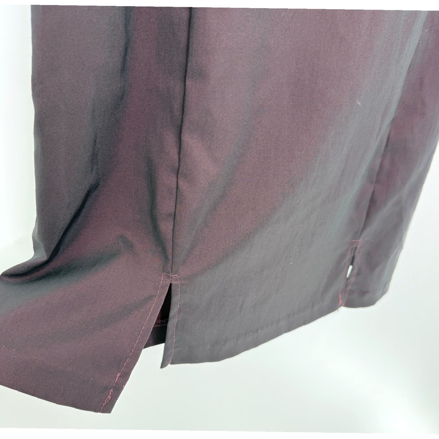 Paige VINTAGE Alyn Paige Dress Sheath Midi Sleeveless Purple Square Neck Party Cocktail Women Adult Regular XS-Long? Size L / US 10 / IT 46 - 6 Thumbnail