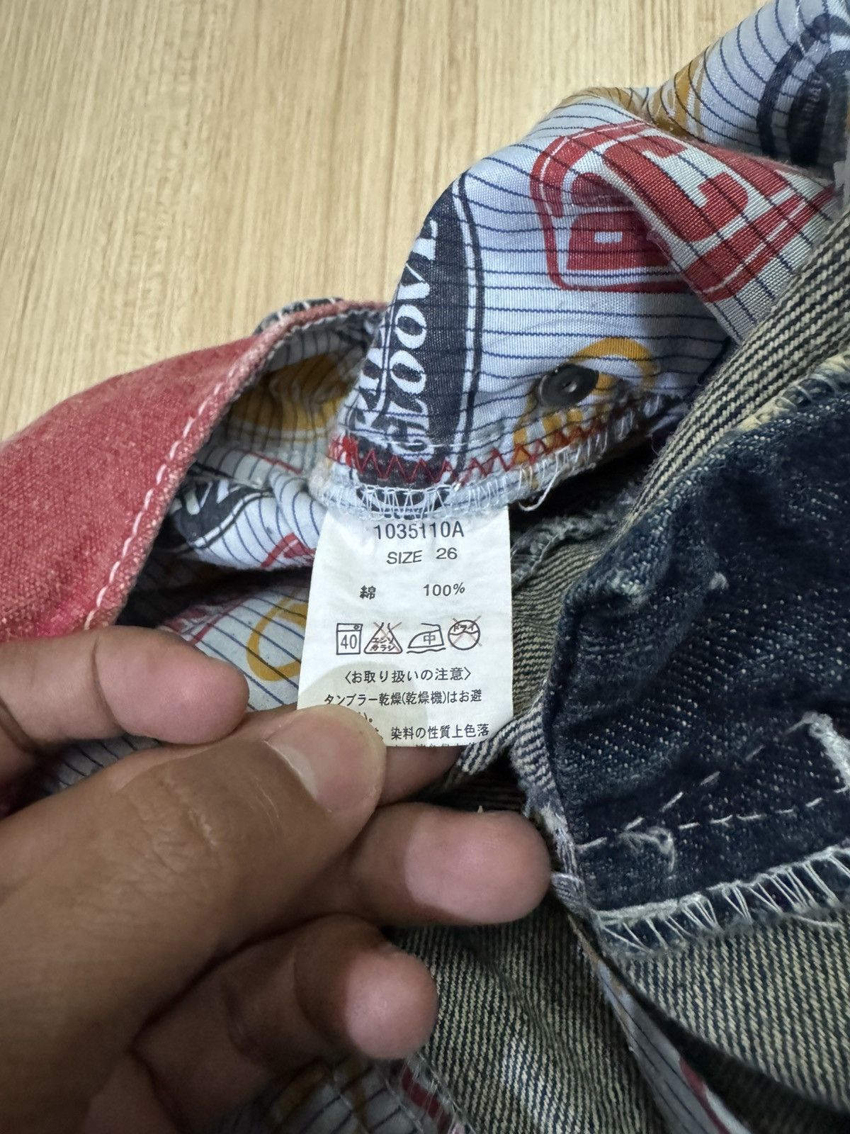 Japanese Brand VINTAGE BLUE MOON BLUE JAPANESE DESIGN JEANS Size US 28 / EU 44 - 9 Thumbnail