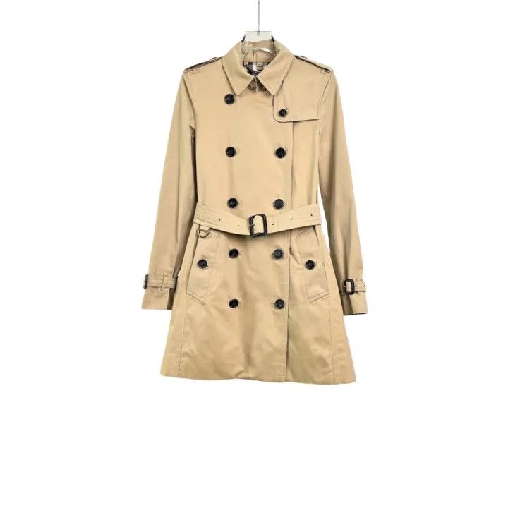 Burberry Burberry Kensington Double-Breasted Trench Coat 0079 Size XS / US 0-2 / IT 36-38 - 1 Thumbnail