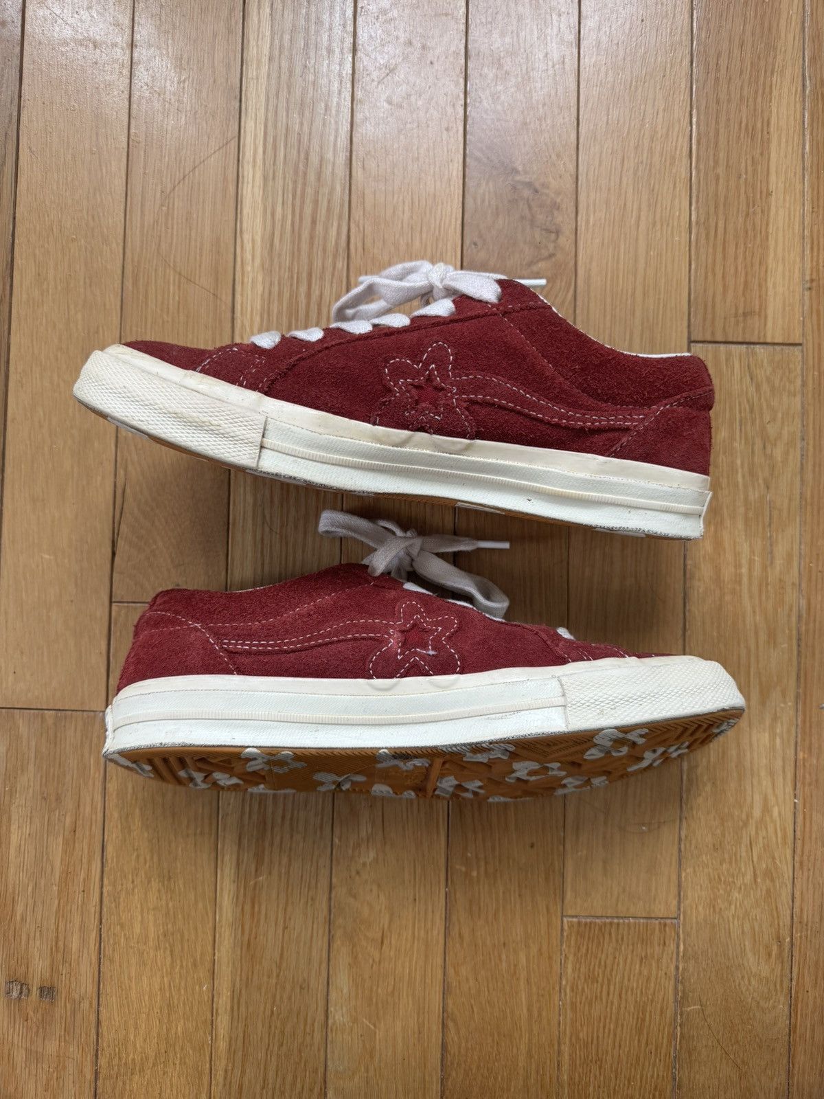 Converse × Golf le Fleur Converse X Golf le Fleur Size 6 Rhubarb Red Size US 6 / EU 39 - 2 Thumbnail