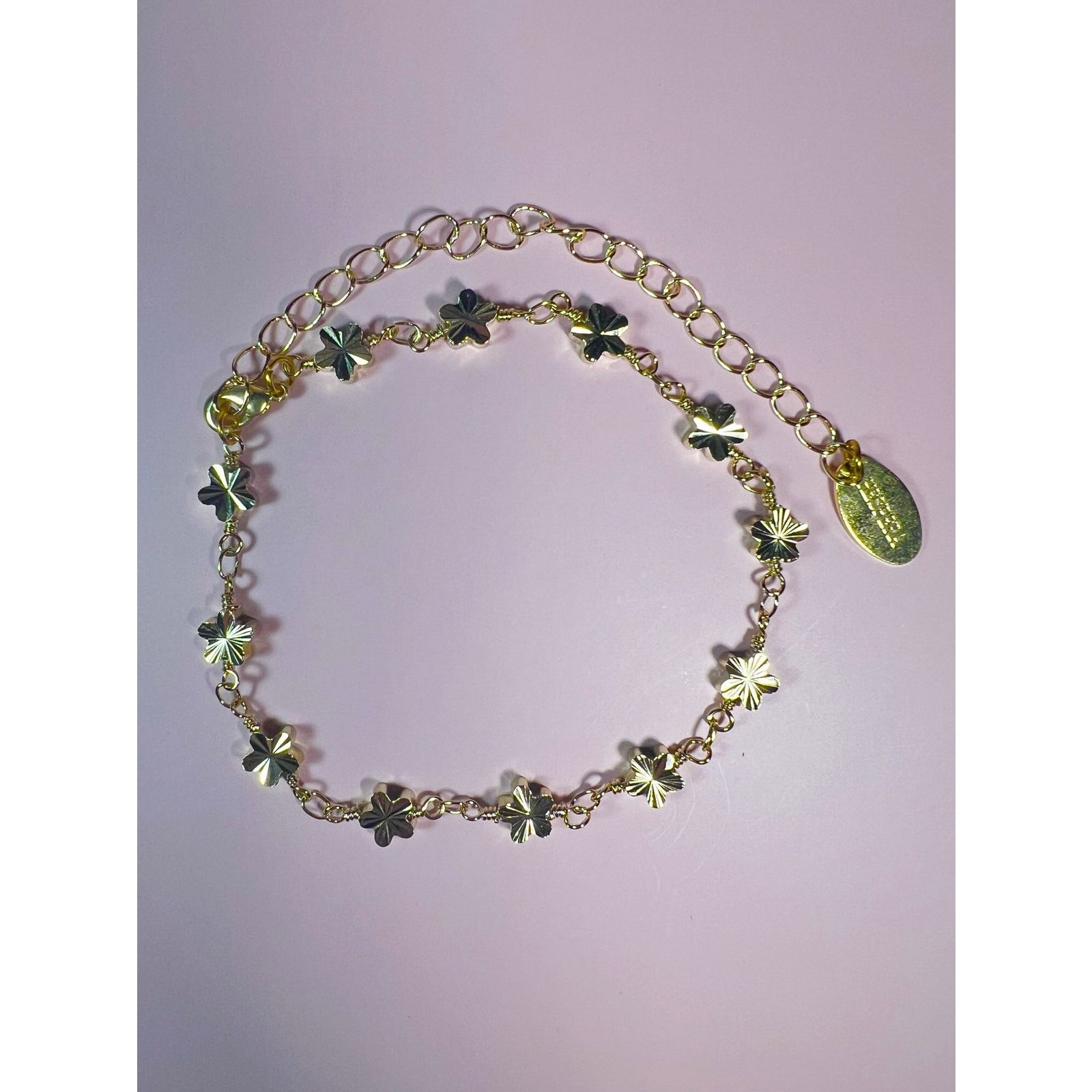 Jewelry Hespera Flower Bracelet in Gold, Men's