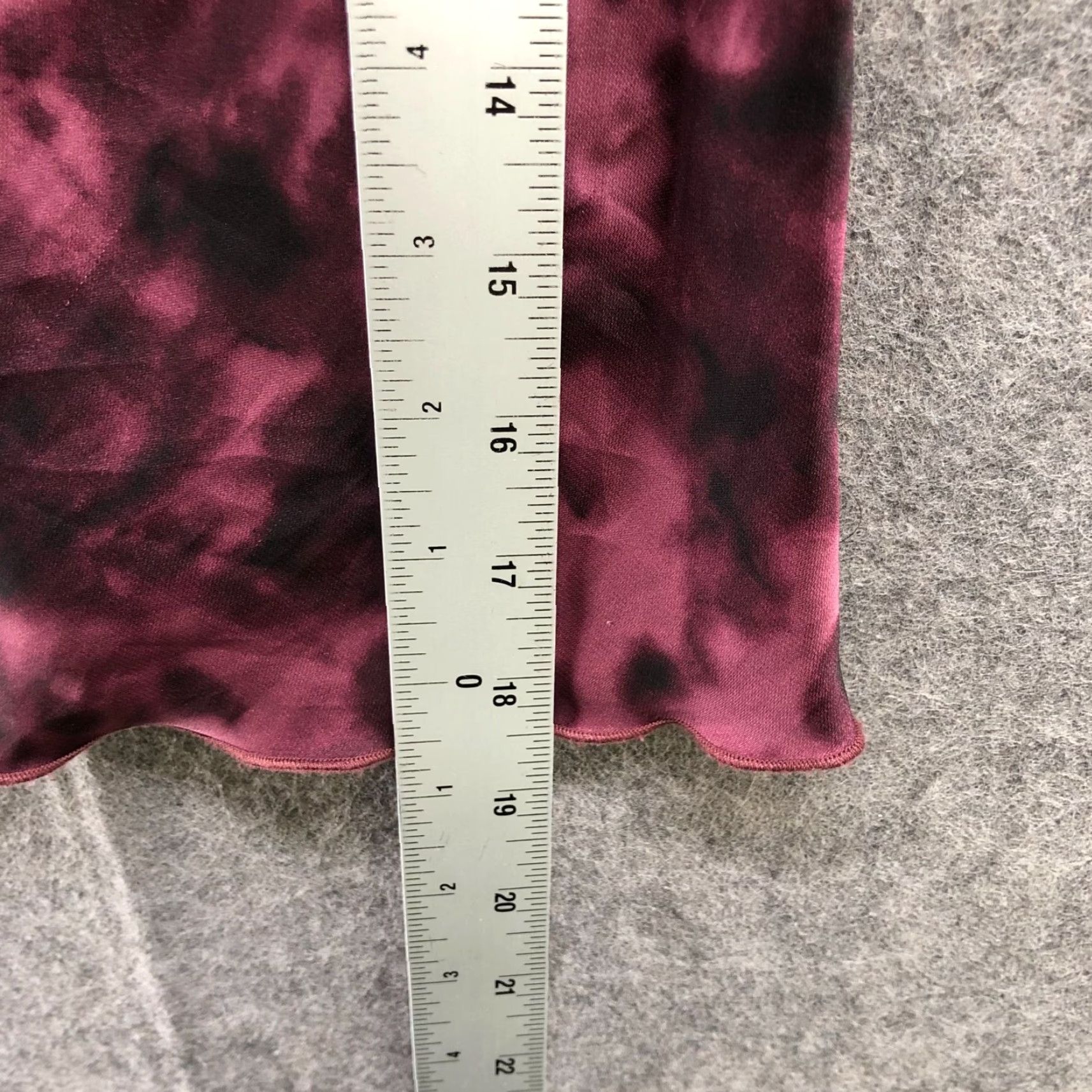 Vintage Out From Under Cropped Cami Top Womens M Purple Tie Dye Drape Urban Outfitters Top Size M / US 6-8 / IT 42-44 - 7 Thumbnail
