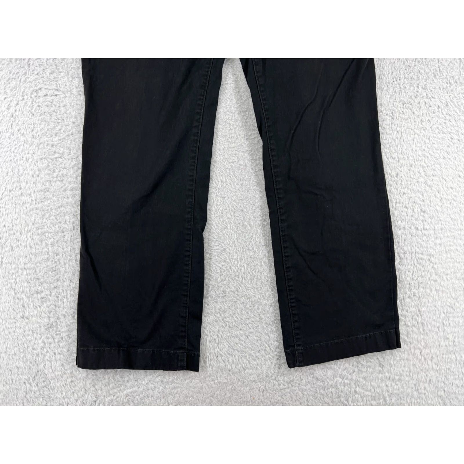 Tommy Hilfiger Tommy Hilfiger Jeans Womens 10 Black Denim Straight Leg Stretch Cotton Pants Regular Adult Womens Black Denim Jeans 10 Tommy Hilfiger Size 32" / US 10 / IT 46 - 5 Thumbnail