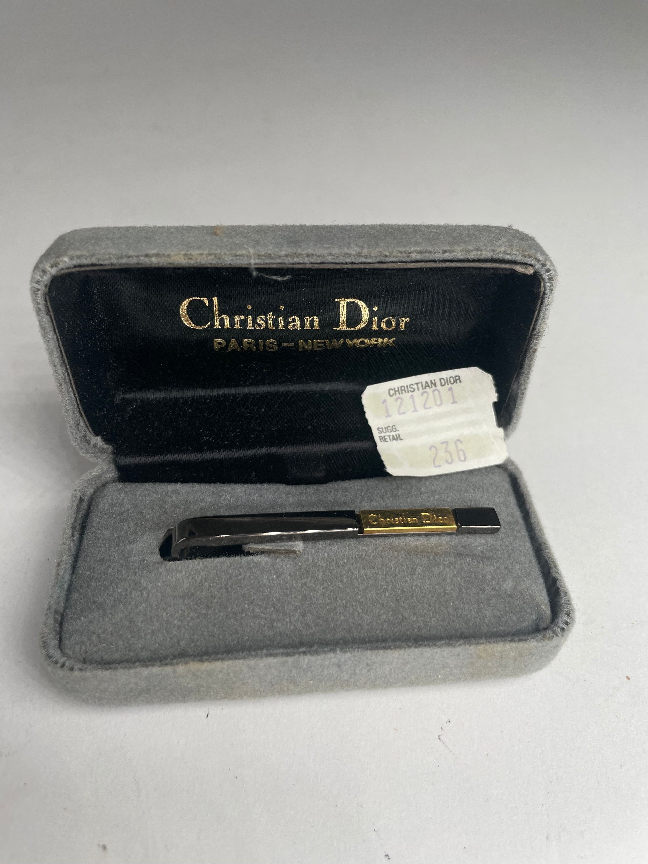 Dior Vintage Money / Tie Clamp Golden Size ONE SIZE - 1 Thumbnail