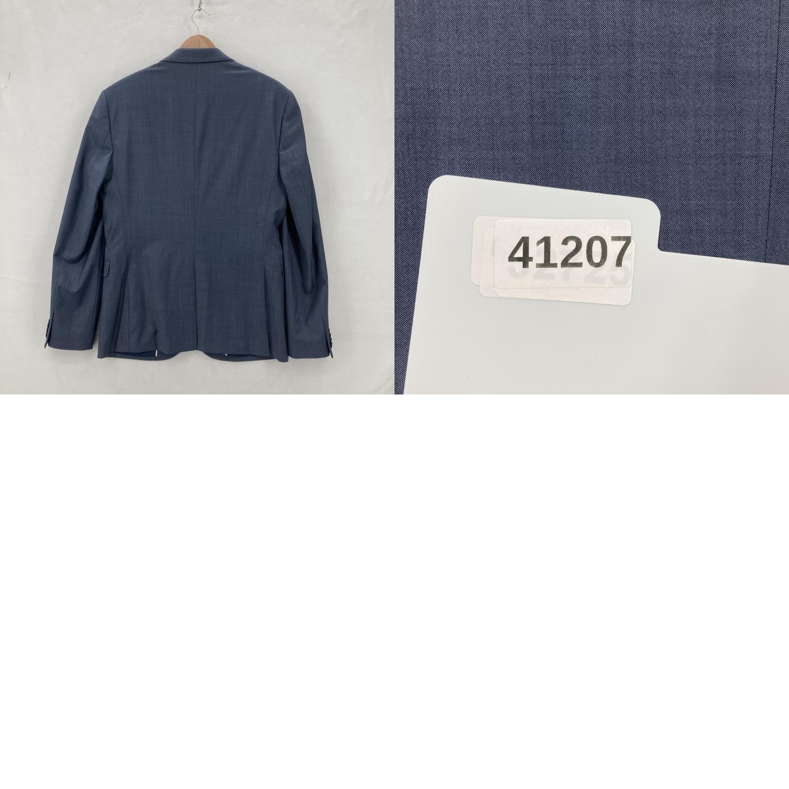 Express Express Mens Suit Jacket 40R Navy Extra Slim Two Button Wool Blend Modern Business Blazer Jacket Notch Lapel WomenS? Size 40R - 10 Thumbnail