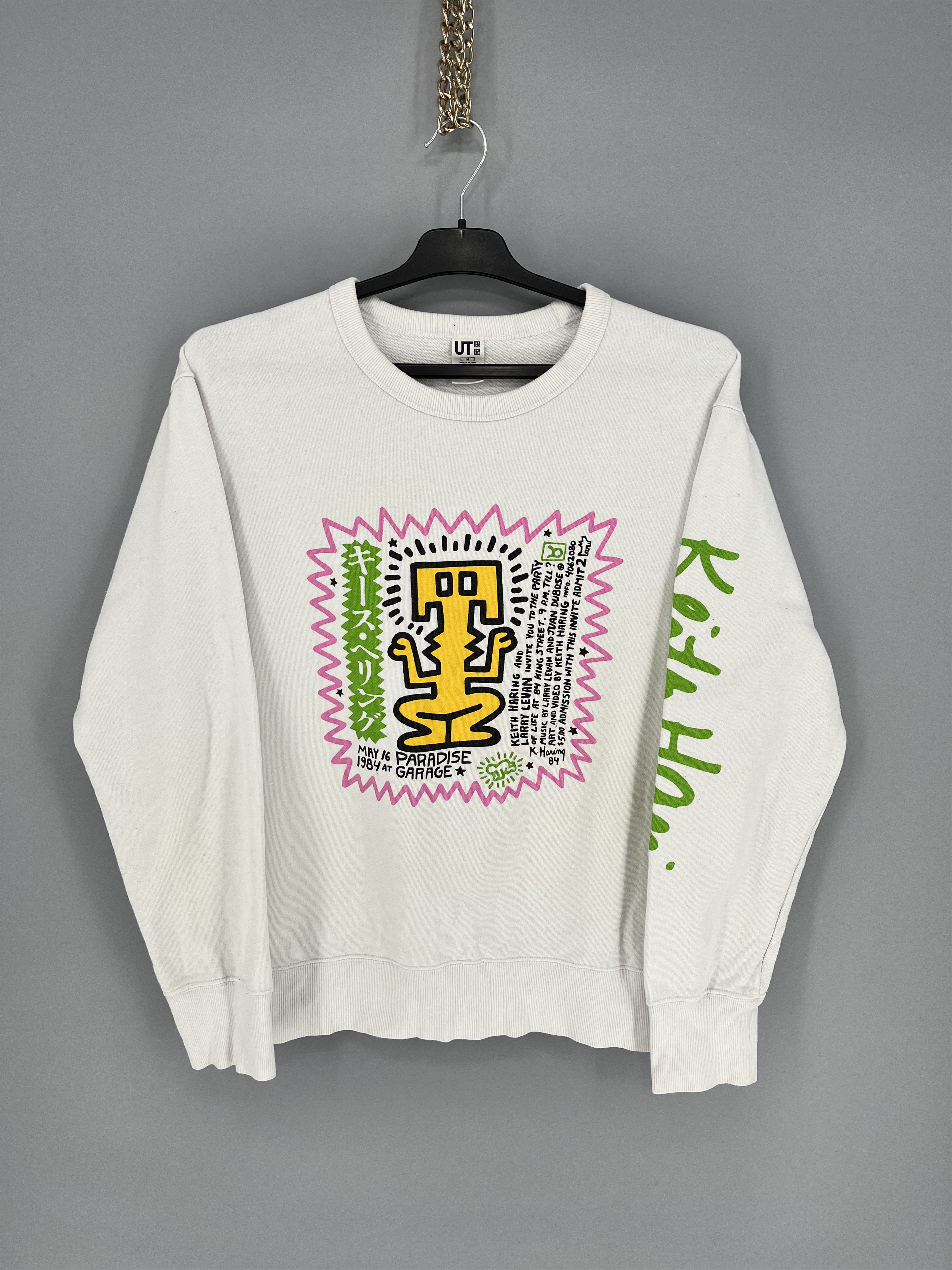 Keith Haring Uniqlo Keith Haring Sweatshirt Crewneck Paradise Garage Size US M / EU 48-50 / 2 - 1 Thumbnail