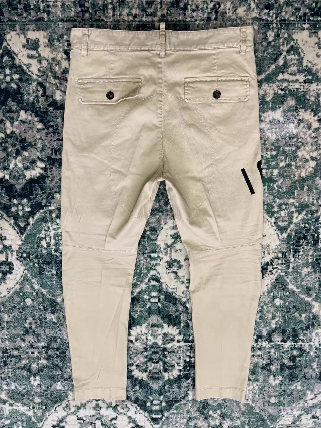 Dsquared2 Dsquared2 2022AW Khaki ICON Sexy Chino Cargo Pants Size US 28 / EU 44 - 2 Thumbnail