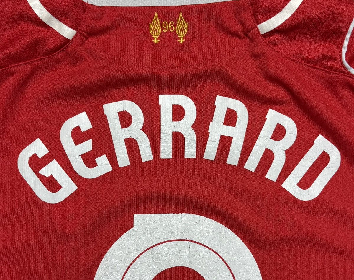 Warrior Liverpool 2014 2015 Home Shirt Jersey Warrior #8 Gerrard Size US L / EU 52-54 / 3 - 15 Thumbnail
