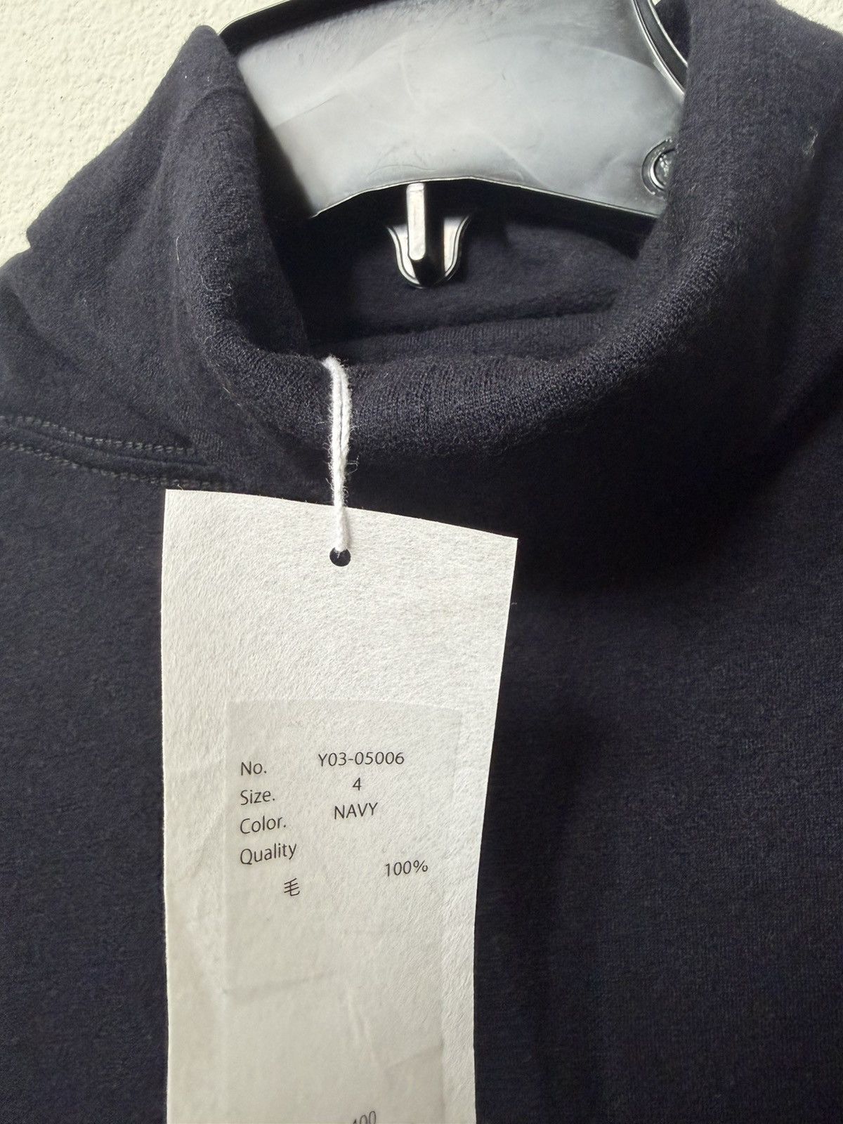 Comoli Navy wool turtleneck size 4 Size US XL / EU 56 / 4 - 3 Thumbnail