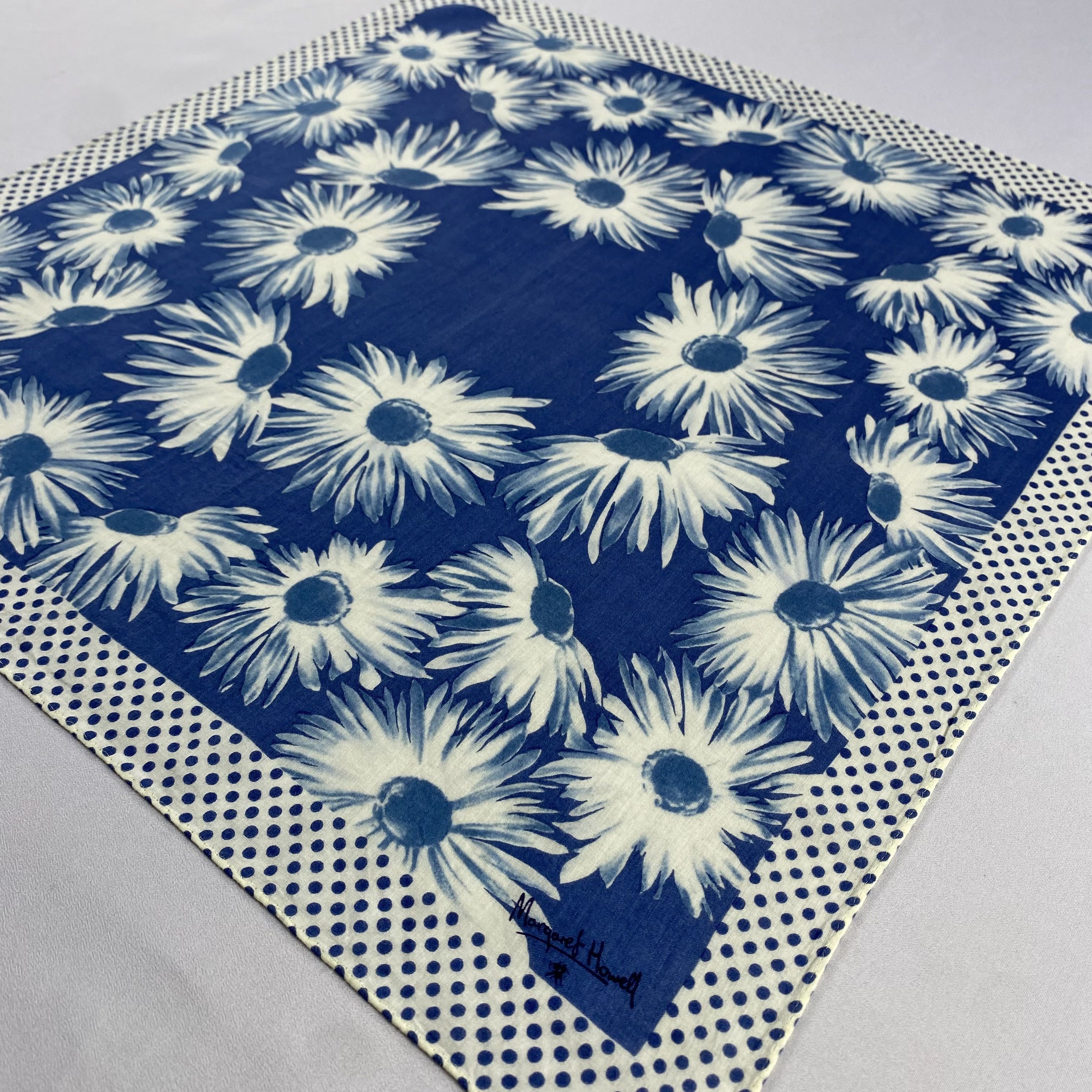 Margaret Howell × Vintage Margaret Howell Bandana/ Handkerchief / Neckerchief-P1748 Size ONE SIZE - 2 Thumbnail