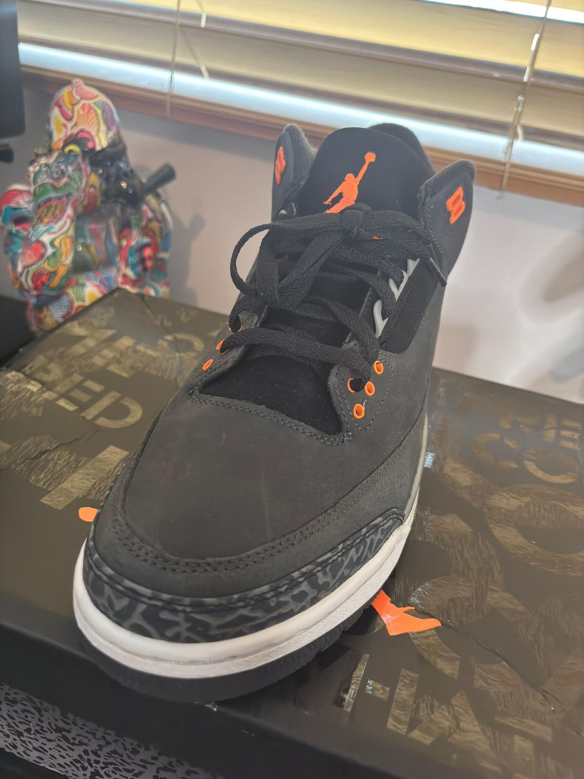 Jordan Brand Nike Air Jordan 3 Retro "Fear" Size US 11 / EU 44 - 7 Thumbnail
