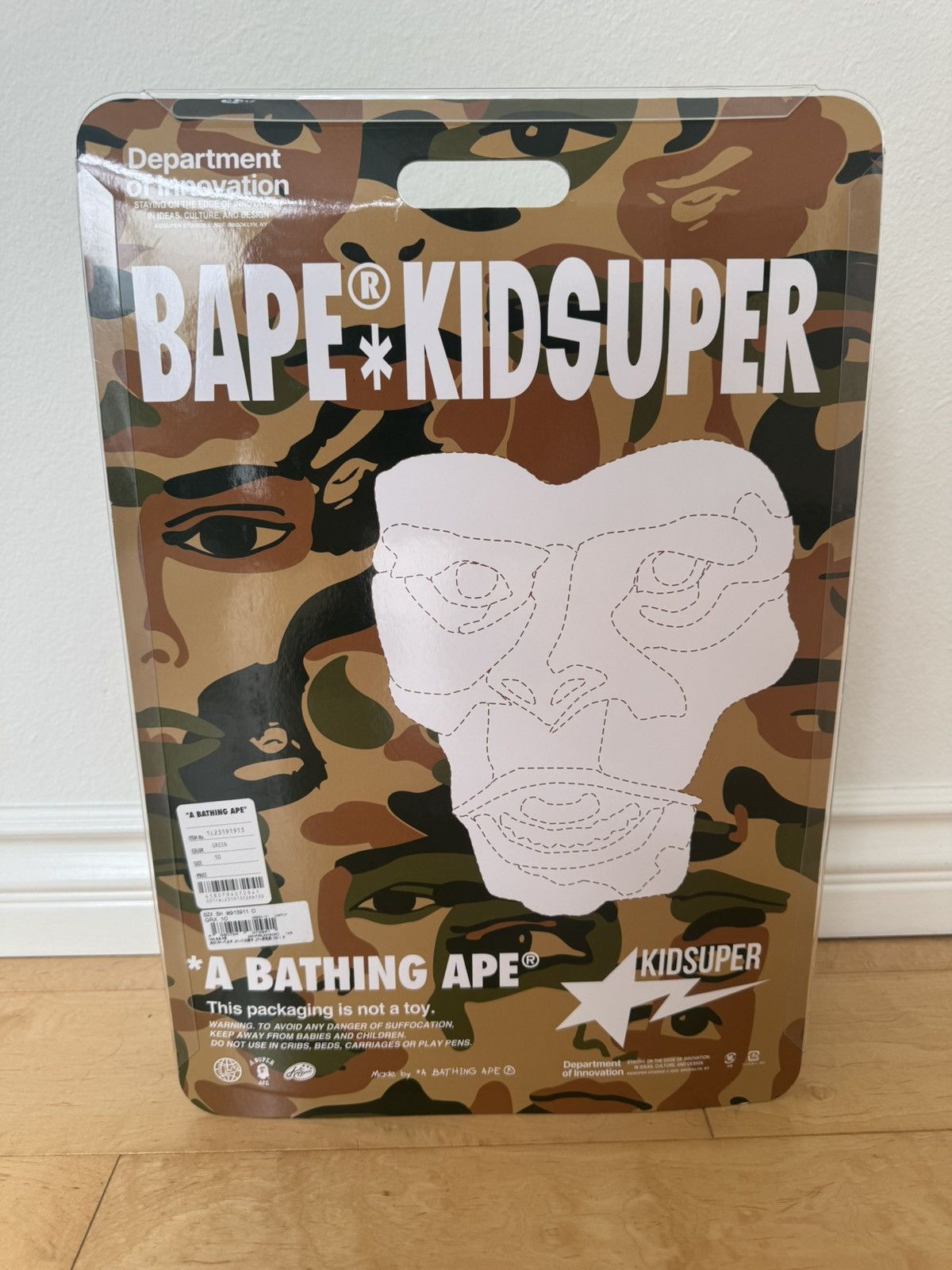 Bape × KidSuper Bape x Kidsuper Bape Sta Clog Mens Size US 10 / EU 43 - 3 Thumbnail