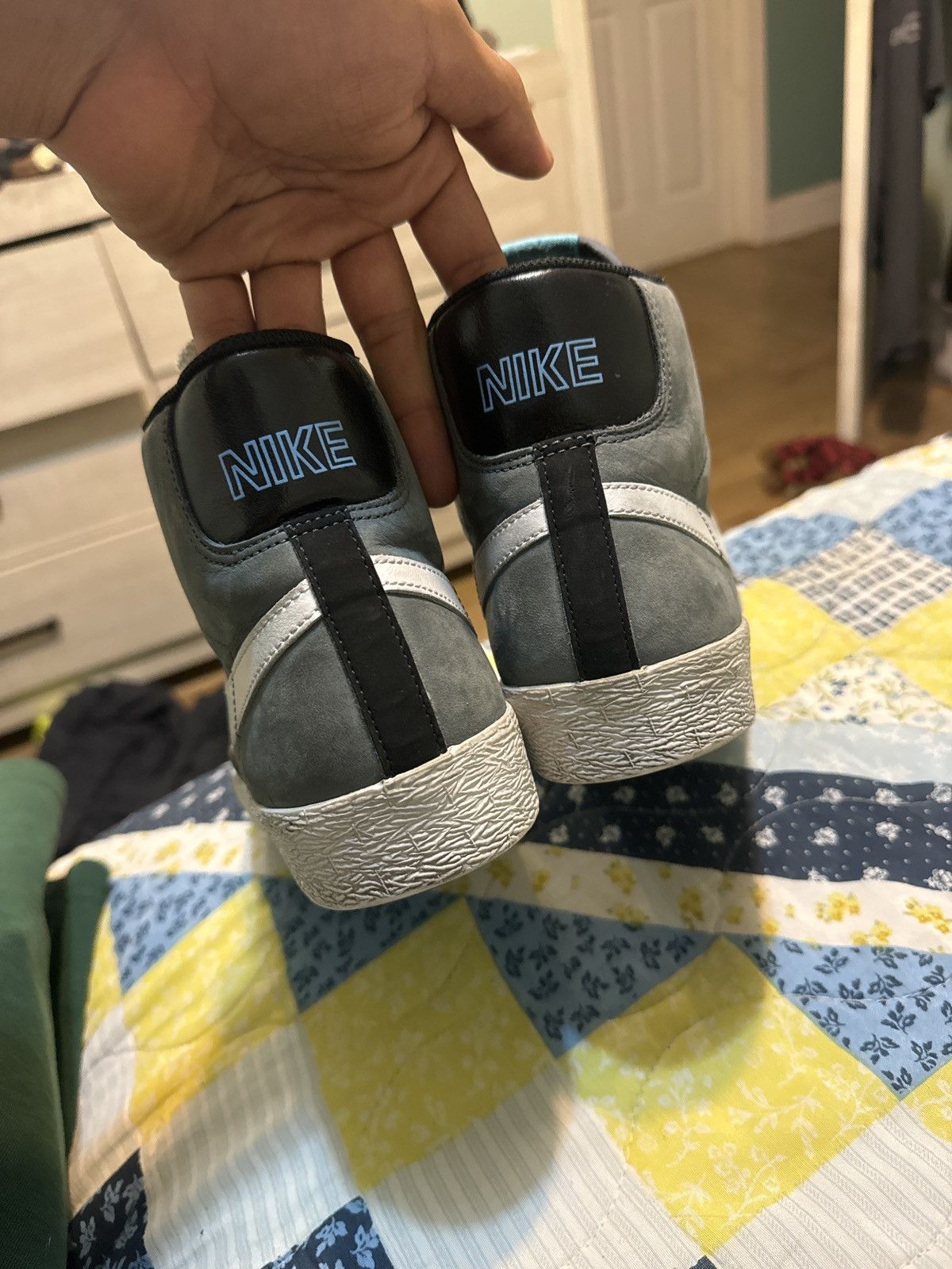 Nike Nike Blazer Gray Size US 9 / EU 42 - 4 Thumbnail
