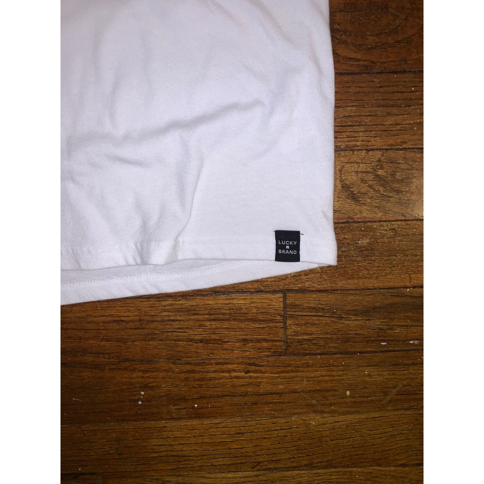 Lucky Brand Gayle Scared But Trying Tour T Shirt Lucky Brand L NWT Size L / US 10 / IT 46 - 8 Thumbnail