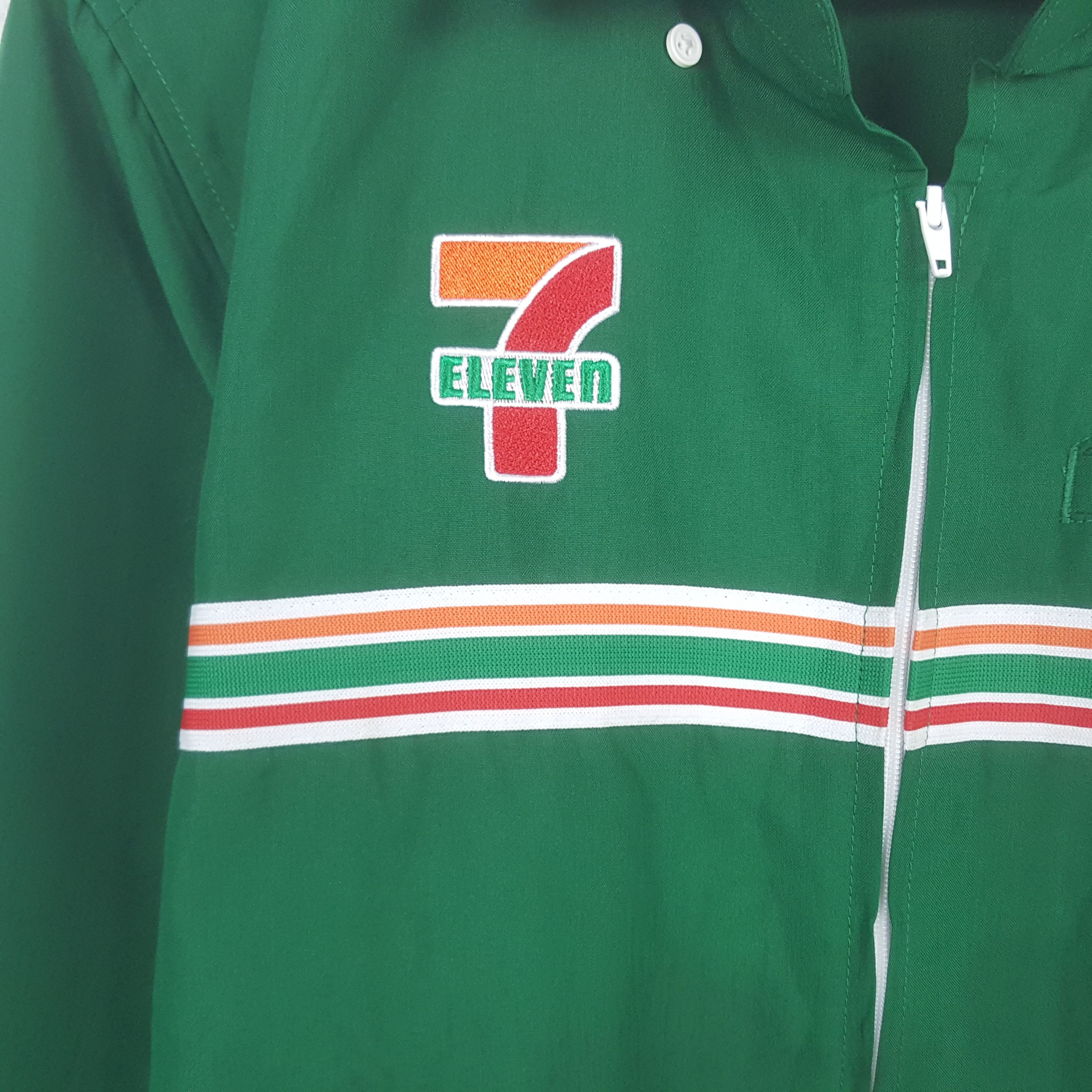 Japanese Brand Vintage 7 Eleven Embroidery Logo Worker Uniform Jacket Size US L / EU 52-54 / 3 - 4 Thumbnail