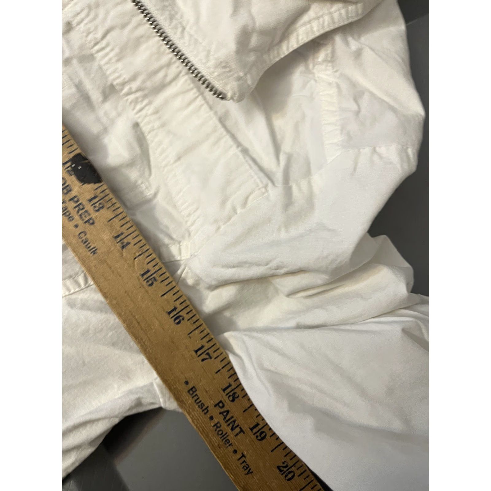Eddie Bauer Eddie Bauer White Unisex Hooded Jacket Size Large Nylon Polyester Zipper ExcellenCondition Size L / US 10 / IT 46 - 5 Thumbnail