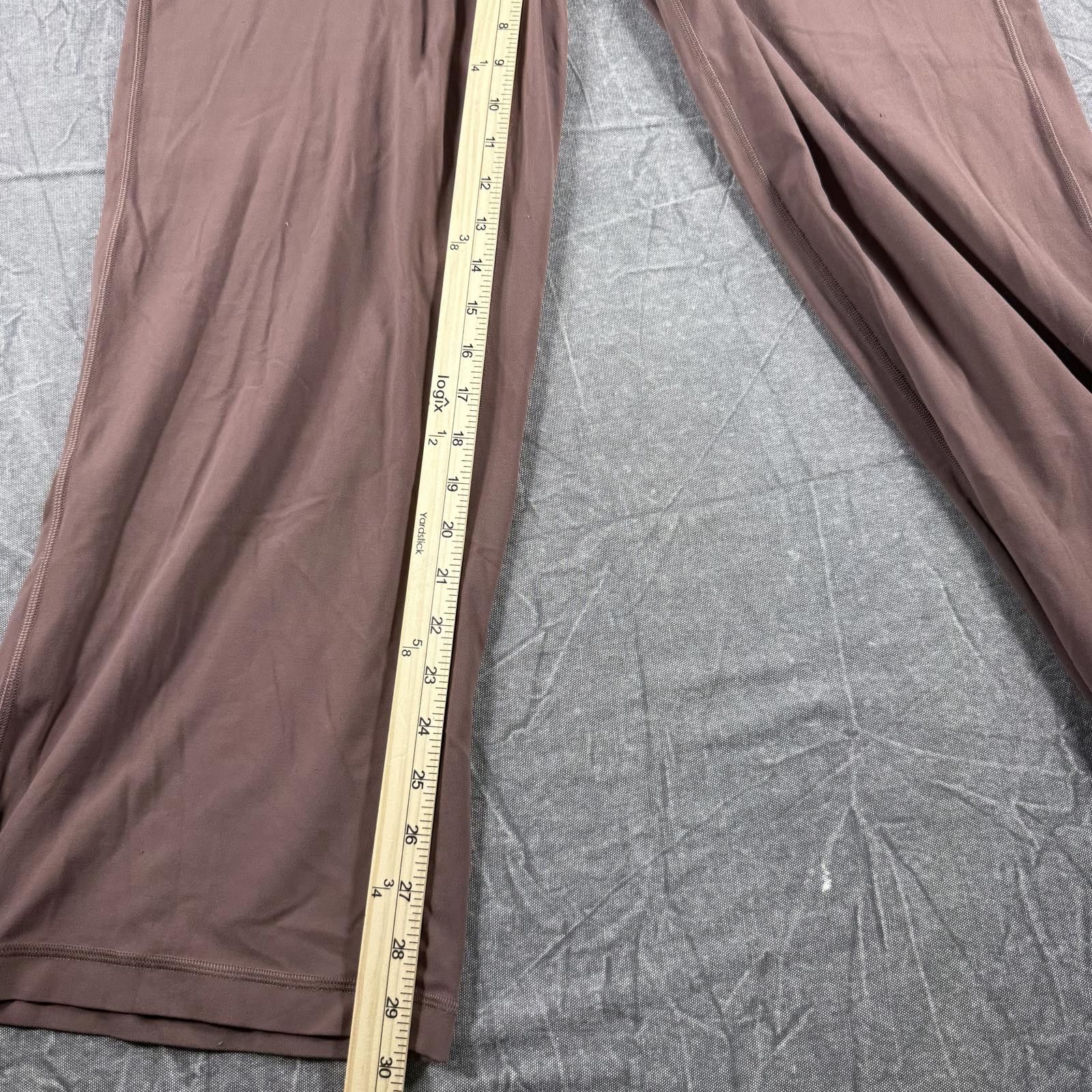 Lululemon Lululemon Leggings Women's 10 Rust Pink Wide Leg Size 32" / US 10 / IT 46 - 5 Thumbnail