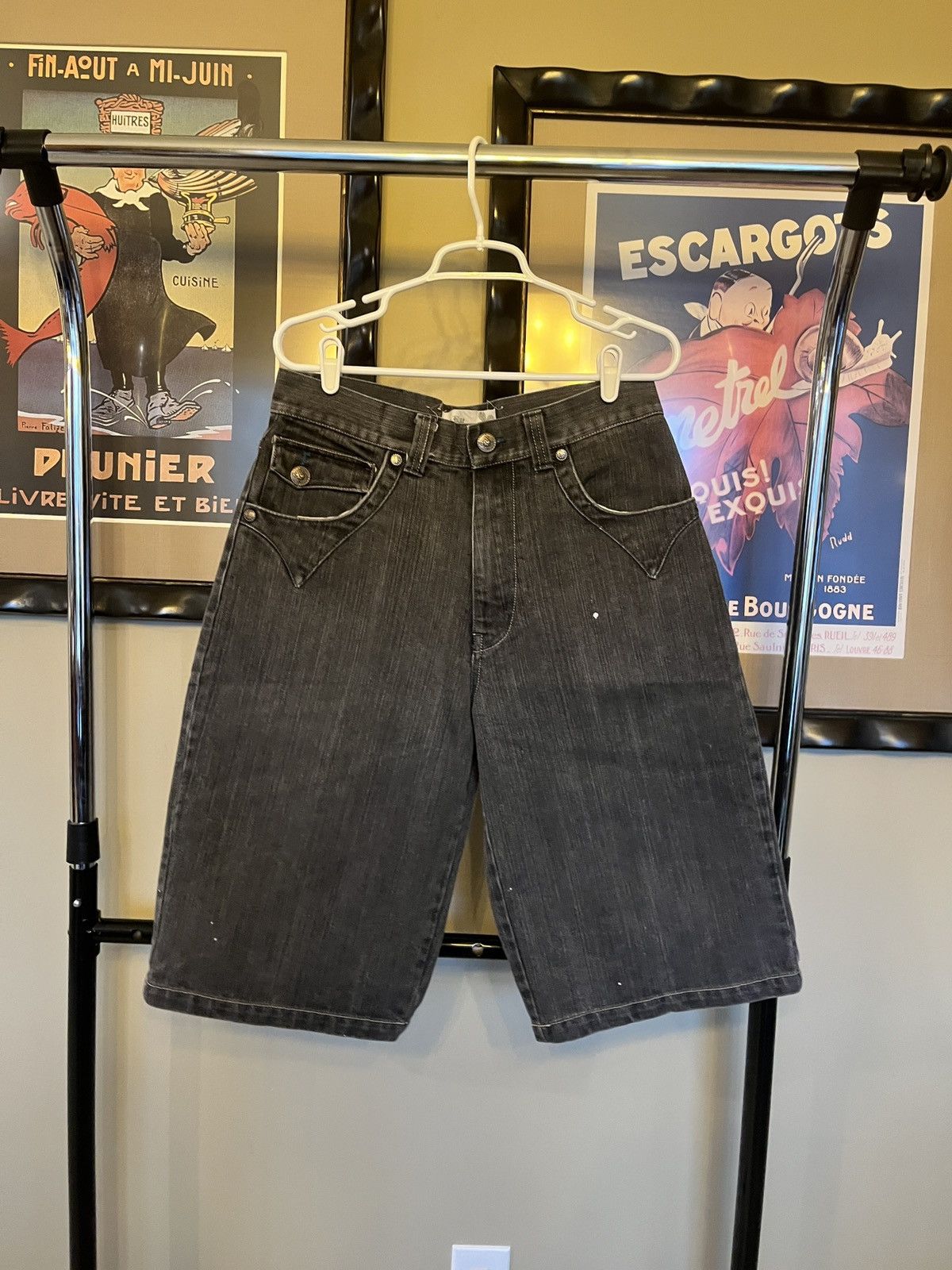 Other Raw Blue Y2k denim jorts Size US 32 / EU 48 - 2 Thumbnail
