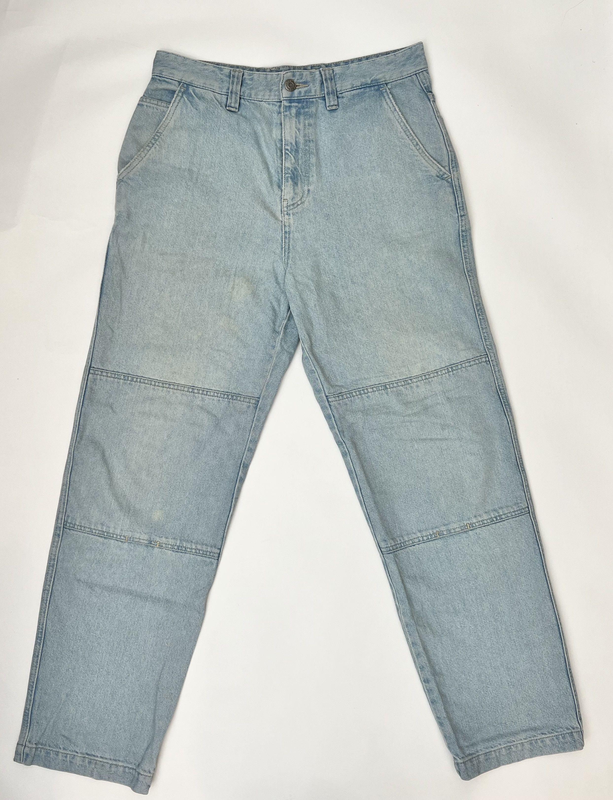Vintage Stussy Workwear Double Knee Denim Pants 30 | Grailed