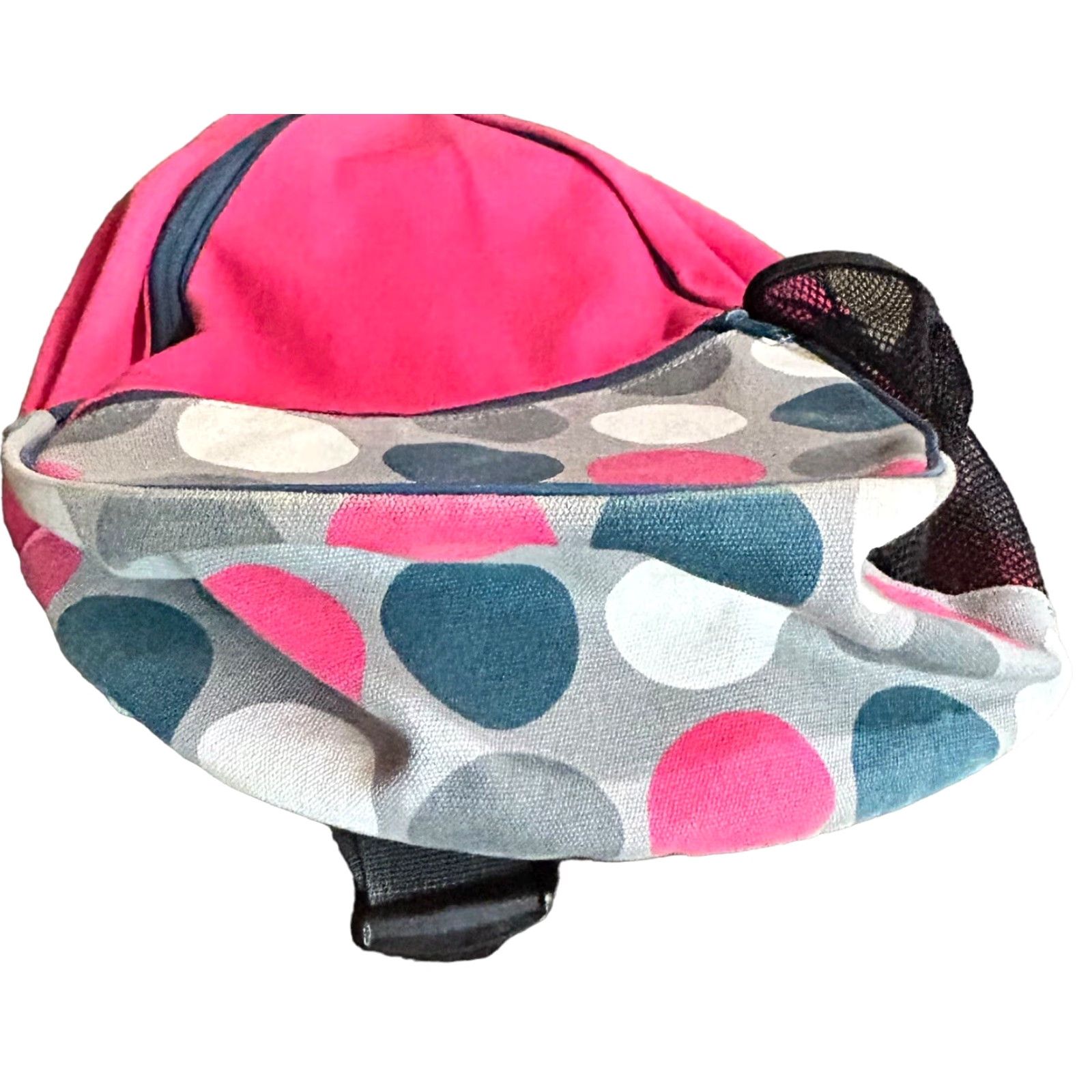 KAVU KAVU Rope Sling Bag Pink Polka Dot Crossbody Purse Women’s Tote Shoulder Bag Pink, Crossbody, Medium, Casual, Workwear, Travel, Womens Size ONE SIZE - 7 Thumbnail