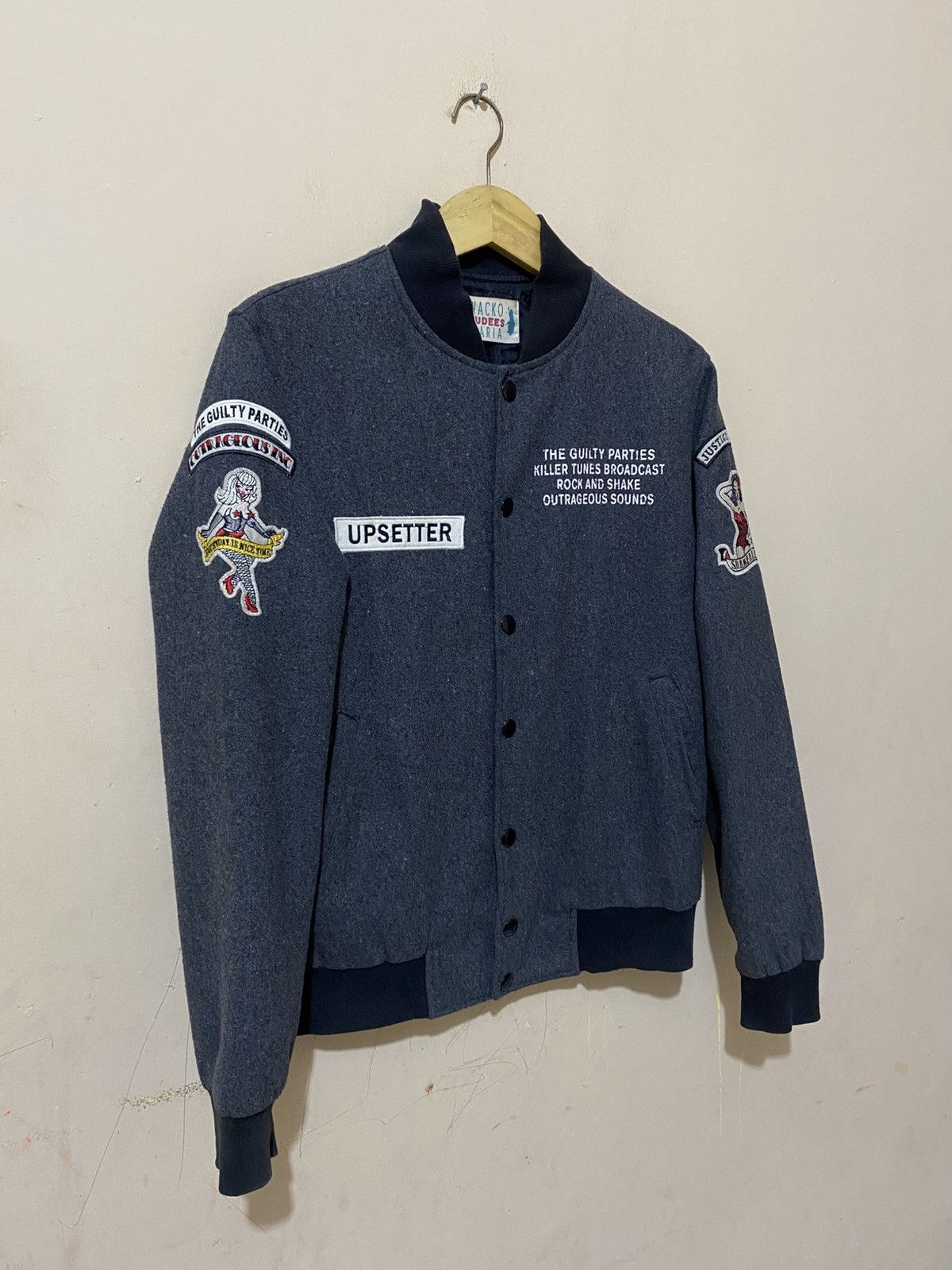 Wacko Maria Wacko Rudees Maria The Guilty Parties Bomber Size US M / EU 48-50 / 2 - 7 Thumbnail