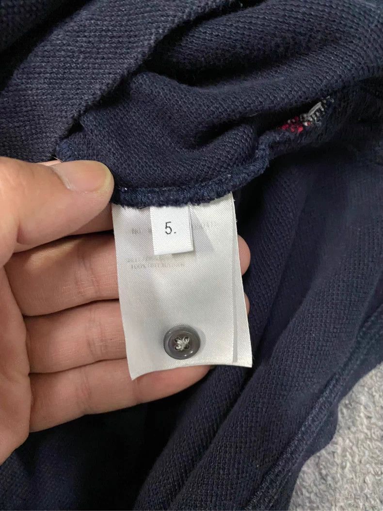 Thom Browne Thom Browne Short sleeve T-shirt in dark blue Size US XXL / EU 58 / 5 - 5 Thumbnail