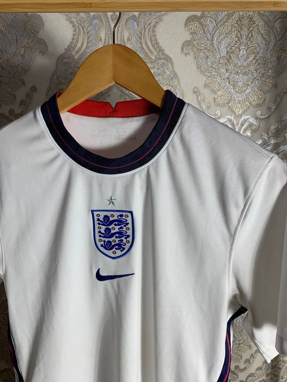 Nike × Vintage VERY RARE NIKE ENGLAND SOCCER JERSEY BLOKECORE Y2K DRILL 90s Size US S / EU 44-46 / 1 - 2 Thumbnail