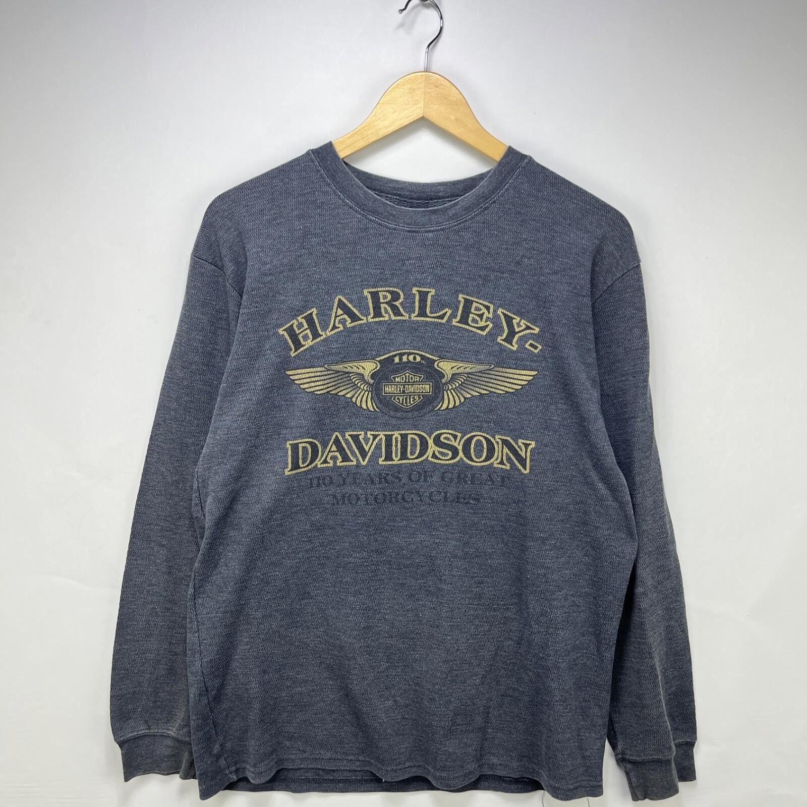Other Vintage Harley-Davidson Long Sleeve Shirt Large Size ONE SIZE - 1 Thumbnail