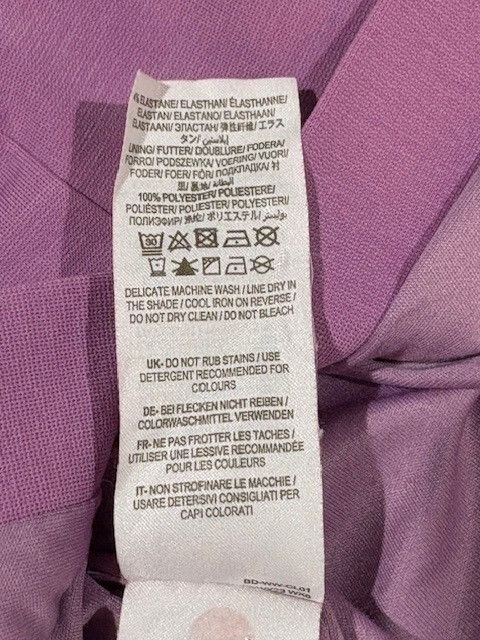 Boden Purple Fitted Ponte Short Sleeve Crew Neck Dress Size XS / US 0-2 / IT 36-38 - 12 Thumbnail