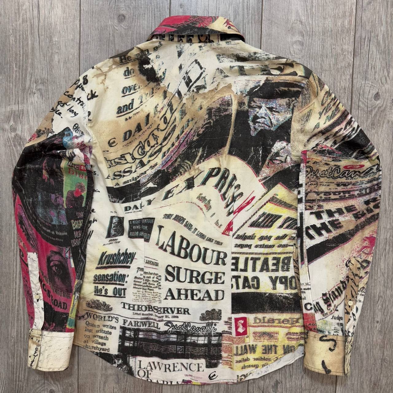 Just Cavalli Just Cavalli Archive Printed Shirt Size US L / EU 52-54 / 3 - 8 Thumbnail