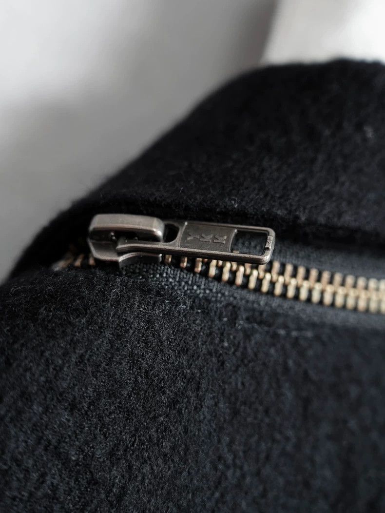 Yohji Yamamoto Yohji Yamamoto 14AW Zipper split leather fleece outer-2505 Size US M / EU 48-50 / 2 - 6 Thumbnail