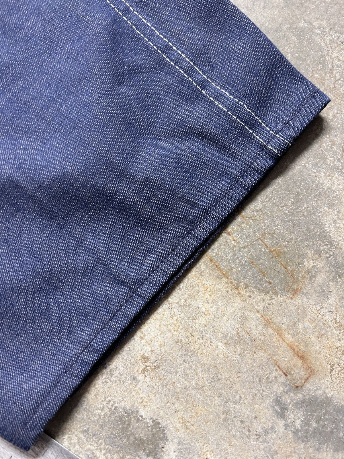 Sears Vintage 70s Sears Union Made Denim Overalls Bibs 32x29 Size US 32 / EU 48 - 7 Thumbnail