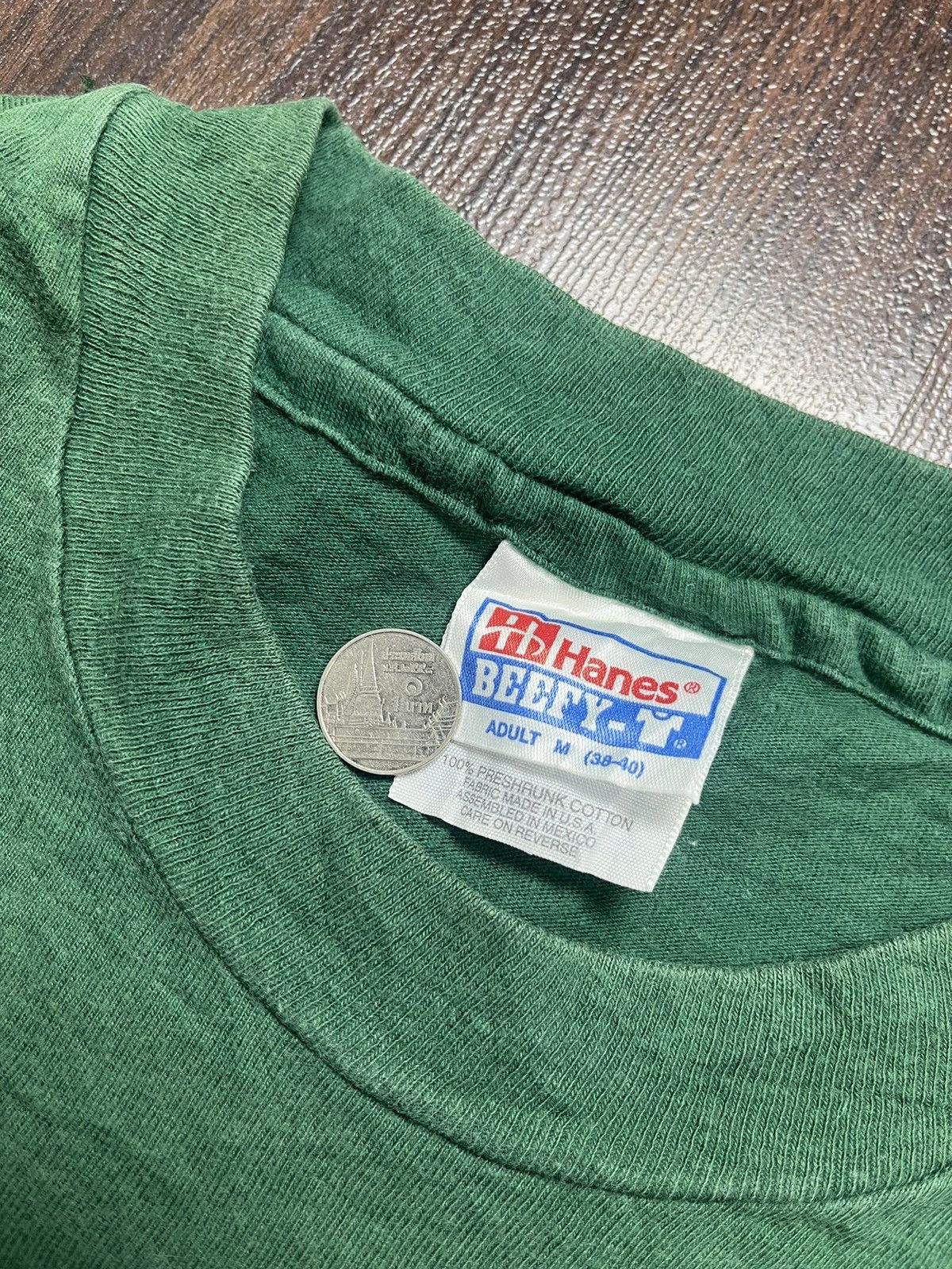 Hanes Vintage Atlanta 1996 Olympics green T-shirt Size M Size US M / EU 48-50 / 2 - 3 Thumbnail