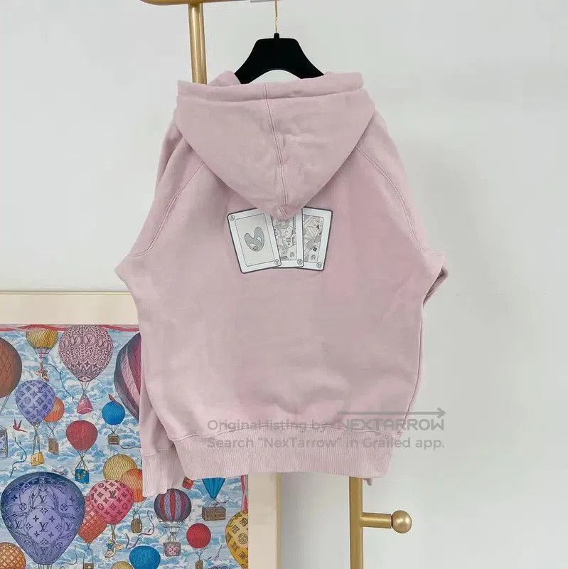 Dior Dior Pink Cotton Long Sleeve Hoodie . Size M / US 6-8 / IT 42-44 - 1 Thumbnail