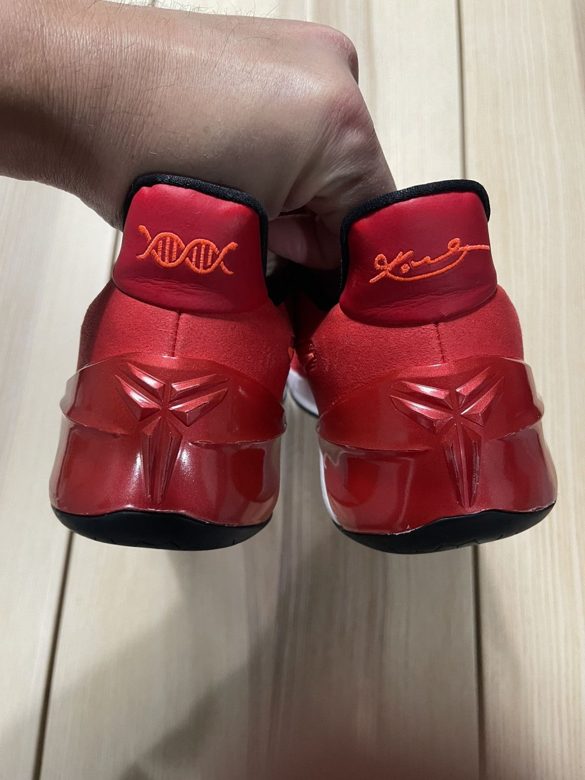 NBA × Nike Nike Kobe AD “University Red” Basketball Shoes 852425-608 Size US 12 / EU 45 - 4 Thumbnail