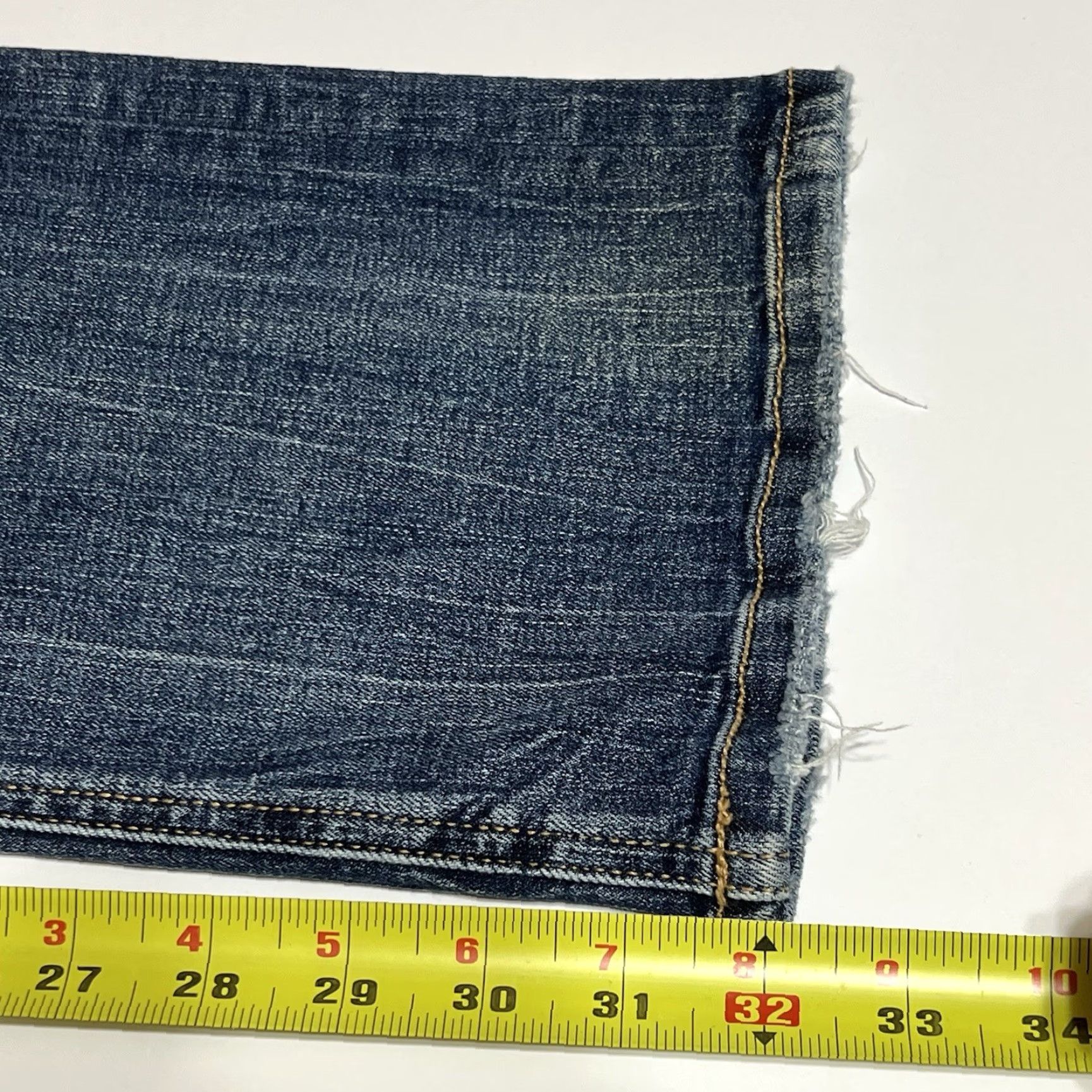 BKE BKE Victoria Straight Jeans Womens 35x32 Blue Mid Rise Stretch Denim Denim Straight Size 24" / US 00 / IT 34 - 5 Thumbnail
