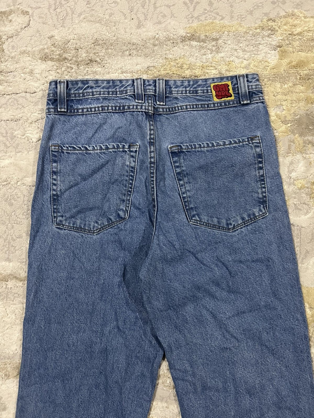 Empyre Y2K Empyre Loose Fit Light Wash Baggy Jeans Denim Skate Size US 32 / EU 48 - 5 Thumbnail