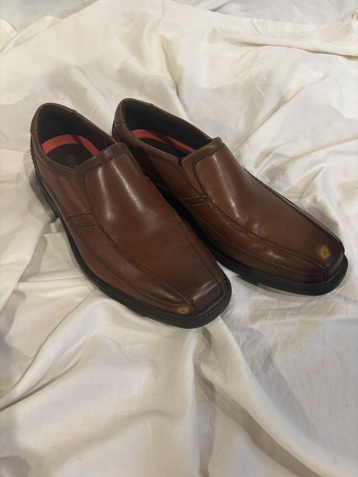 Rockport Brown leather loafer.MF371 Size US 9 / EU 42 - 10 Thumbnail