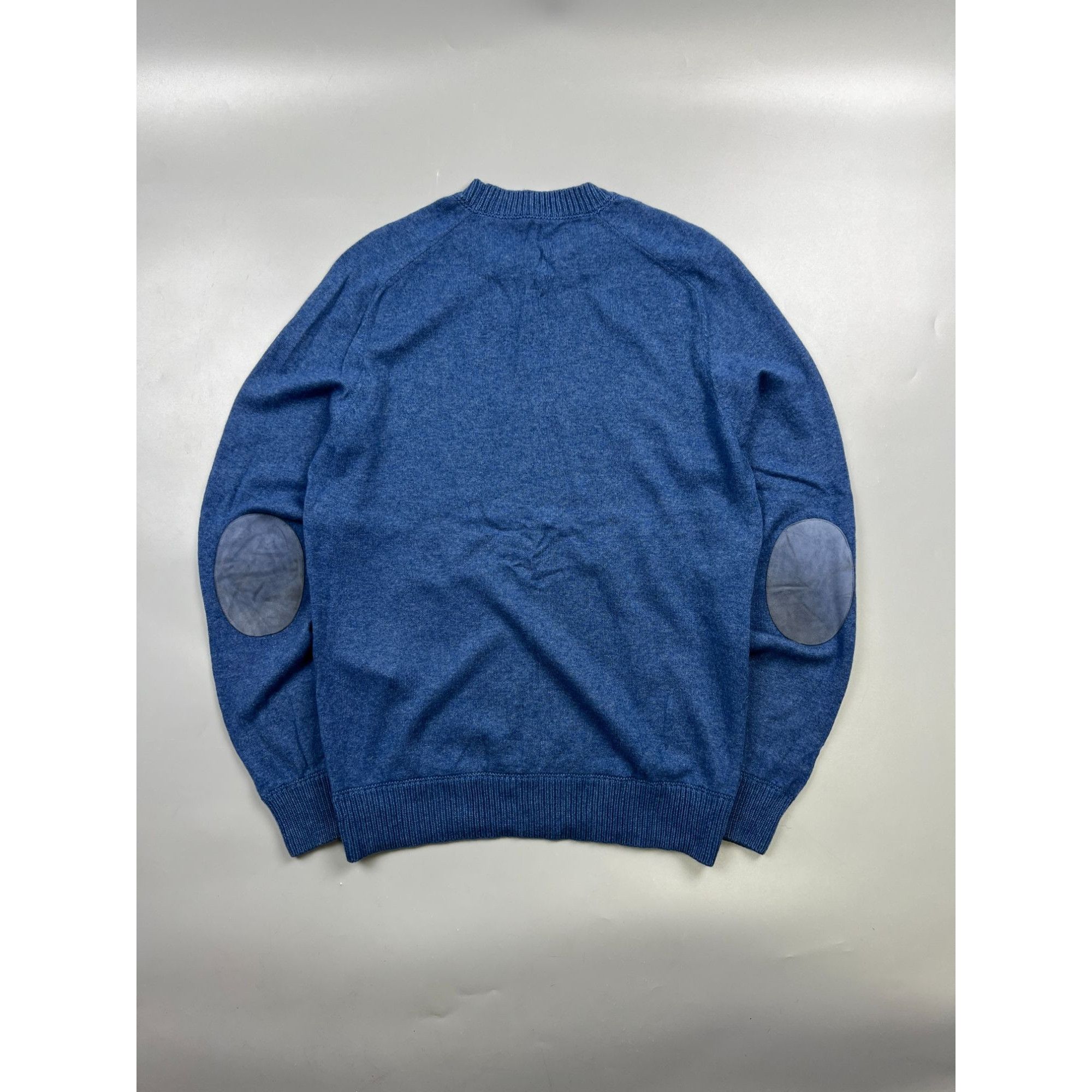 Prada Prada Blue Wool Cashmere Crew Neck Sweater (Y1015) Size US L / EU 52-54 / 3 - 8 Thumbnail