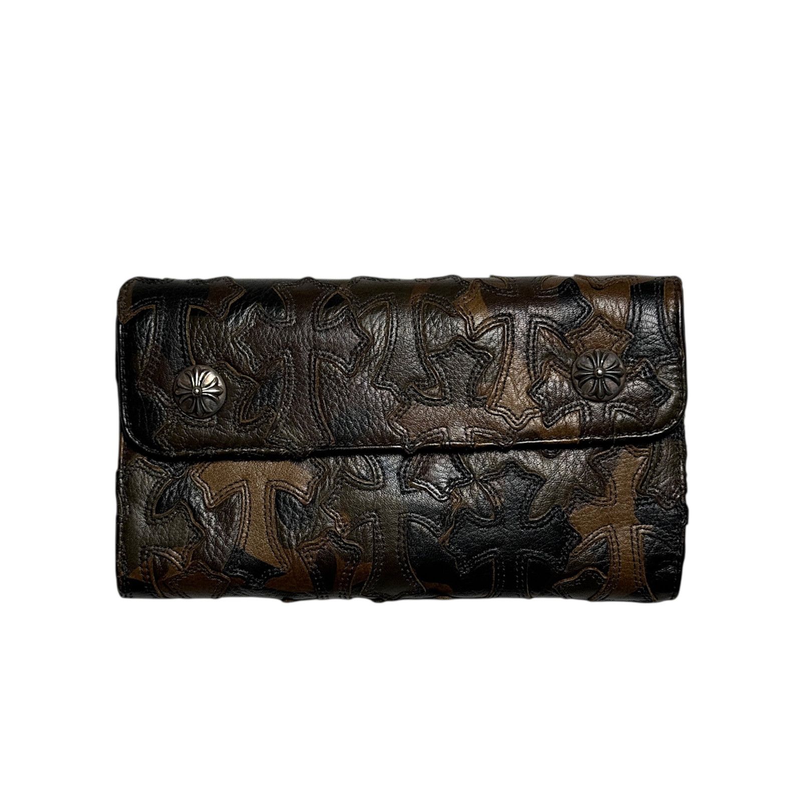 Chrome Hearts Chrome Hearts 1/1 Camo Patch Wave Wallet Size ONE SIZE - 1 Thumbnail