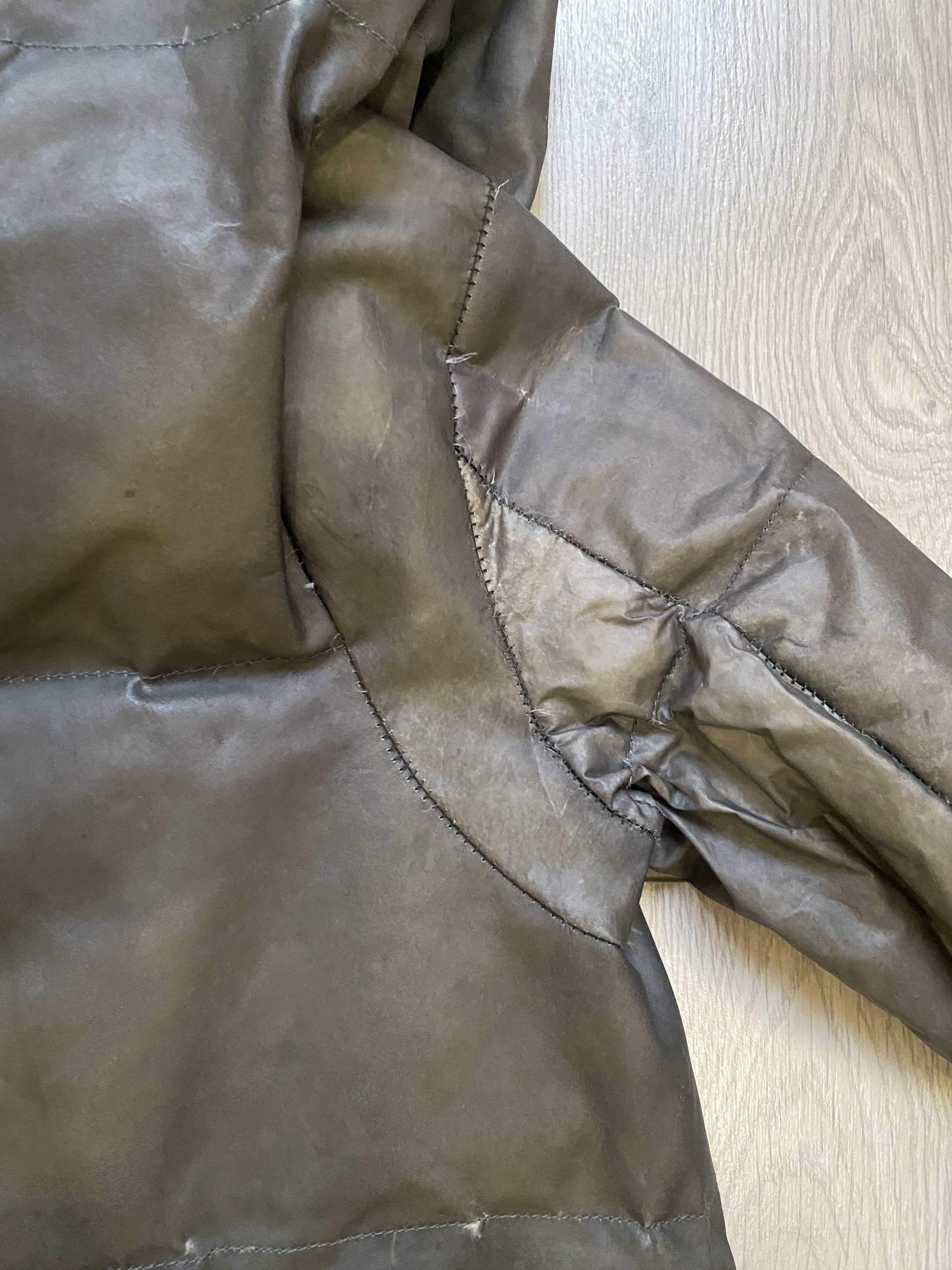 Isaac Sellam Experience Isaac Sellam Experience Rare Leather Down Insulated Jacket Size XS / US 0-2 / IT 36-38 - 9 Thumbnail